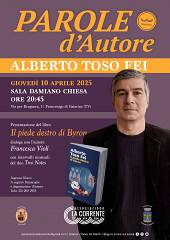 Parole d'autore con alberto toso fei e il piede destro di byron